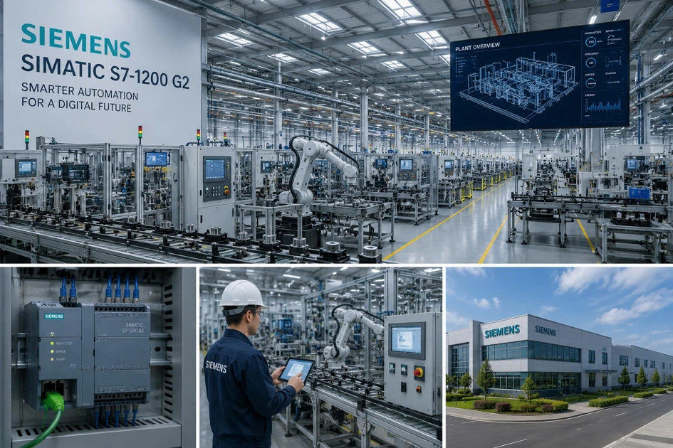 PLC SIMATIC S7-1200 G2 Siemens – Thế Hệ Bộ Điều Khiển Mới Mang Đến Hiệu Suất Vượt Trội Cho Máy Móc Và Hệ Thống Tự Động Hóa Công Nghiệp