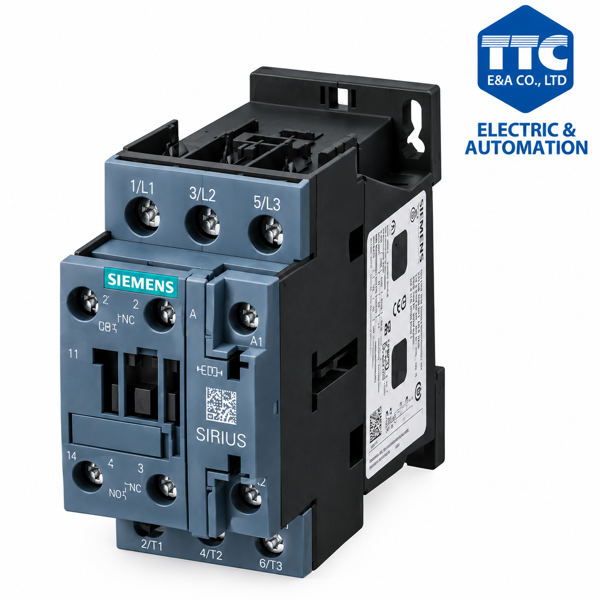 3RT2024-1AF00 | Contactor 110V AC, 5.5 kW 1 NO + 1 NC