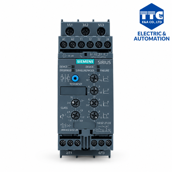  3RW4024-2BB15 | Soft starter S0 12.5 A, 7.5 kW/500 V