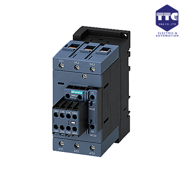 3RT2047-1AB04 | Contactor 230V AC 95A, 45kW 2NO+2NC