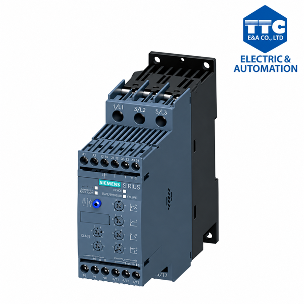 3RW4024-1BB15 | Soft starter S0 12.5 A, 7.5 kW/500 V