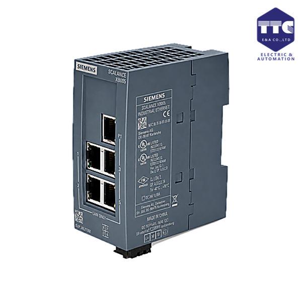 6GK5005-0BA10-1AB2 | Switch IE SCALANCE XB005