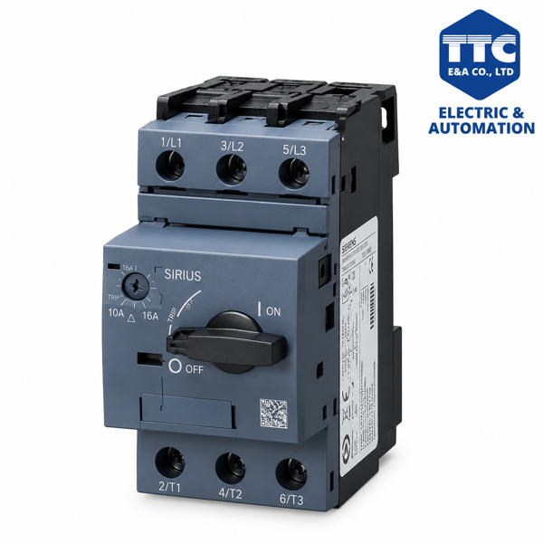 3RV1011-1BA15 | Cầu dao bảo vệ motor 1.4…2 A